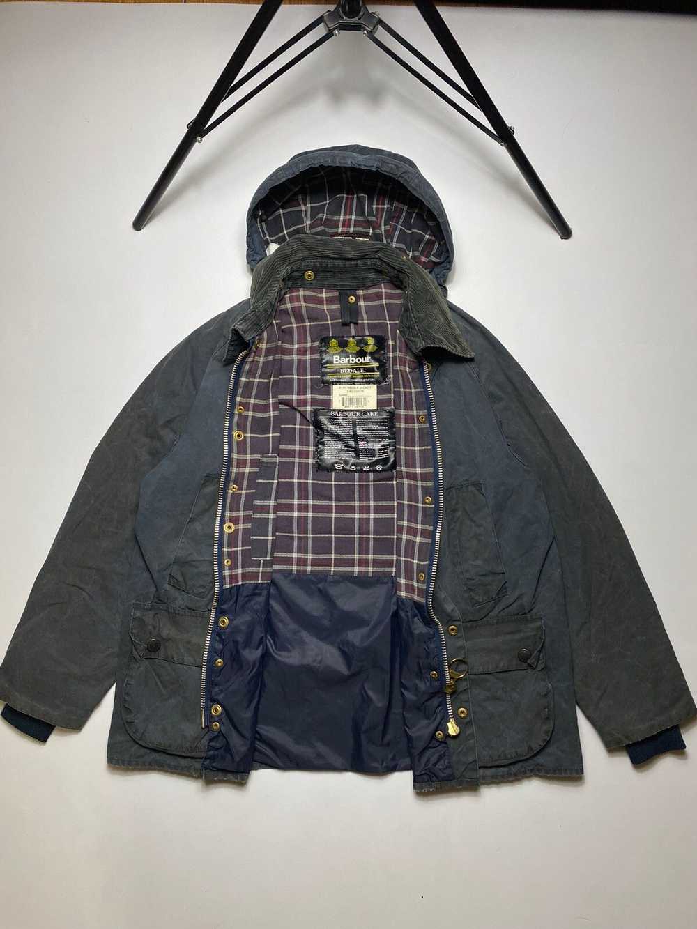 Barbour × Japanese Brand × Waxed Barbour bedale w… - image 8