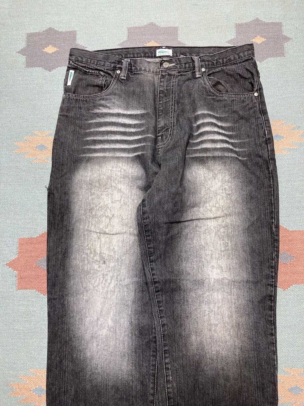 Lacoste × Southpole × Vintage y2k baggy jeans lac… - image 2