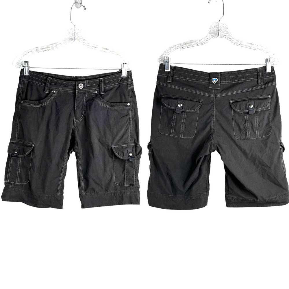 Kuhl Kuhl Womens Splash Shorts 11" Gray 6 Pockets… - image 1