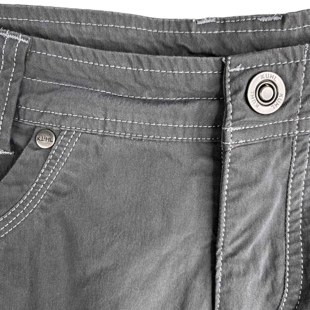 Kuhl Kuhl Womens Splash Shorts 11" Gray 6 Pockets… - image 5