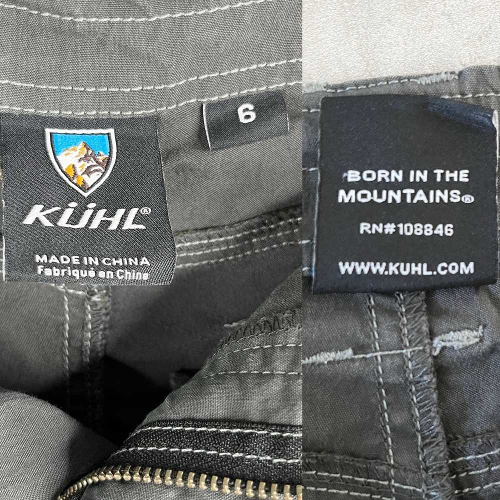 Kuhl Kuhl Womens Splash Shorts 11" Gray 6 Pockets… - image 7
