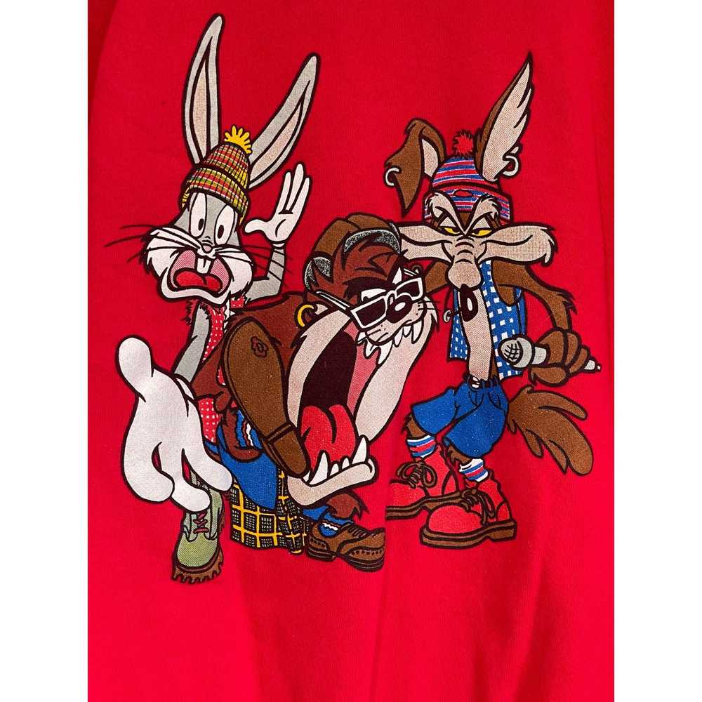 Vintage Vintage Looney Tunes Hip Hop Sweatshirt M… - image 1