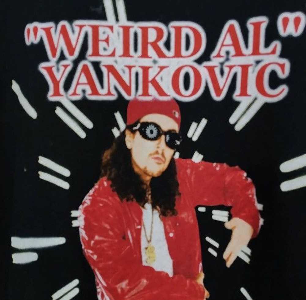 Band Tees × Vintage Vtg 90s Weird Al Yankovic Ame… - image 4