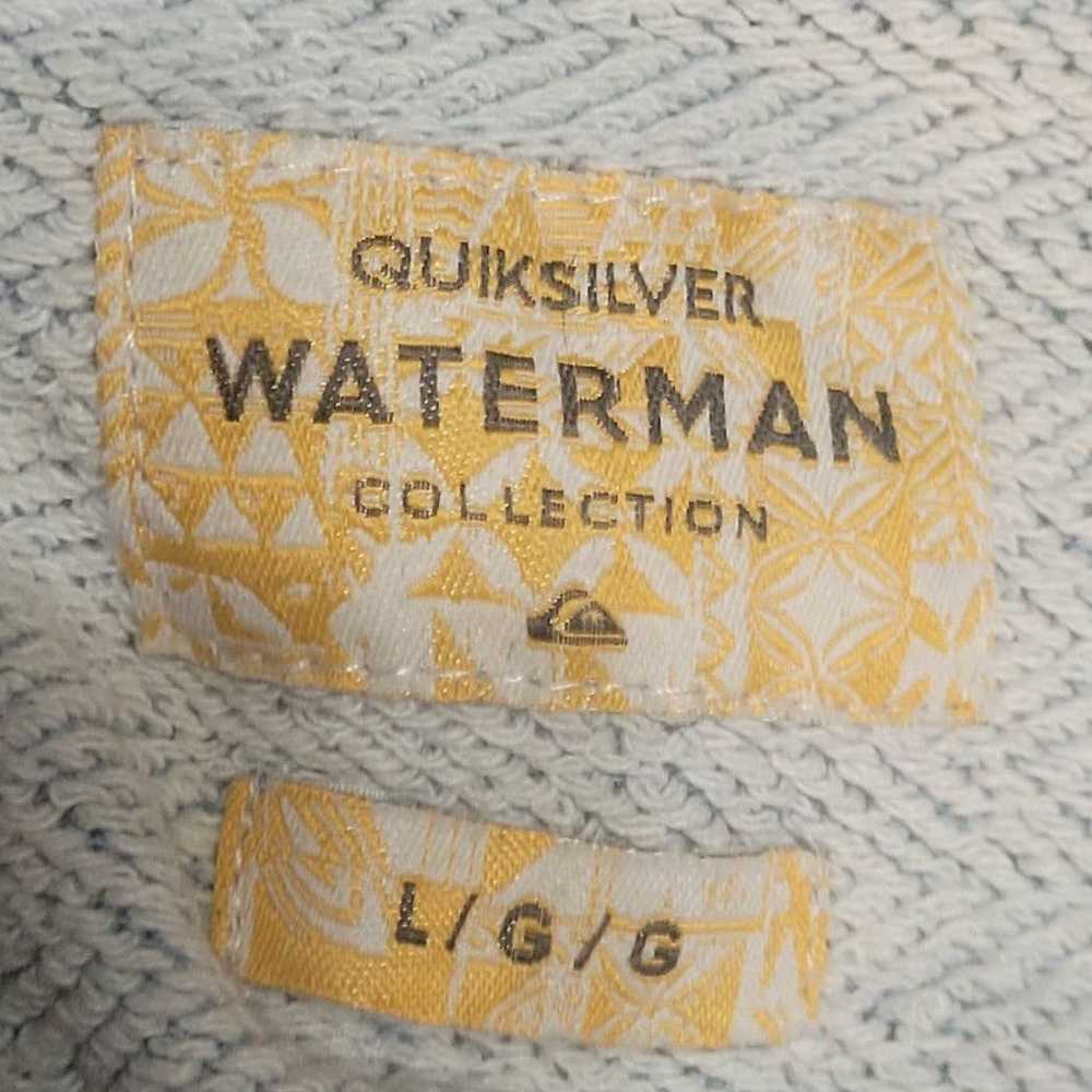Quicksilver Waterman Pointsurf Zip Mock Neck Swea… - image 4