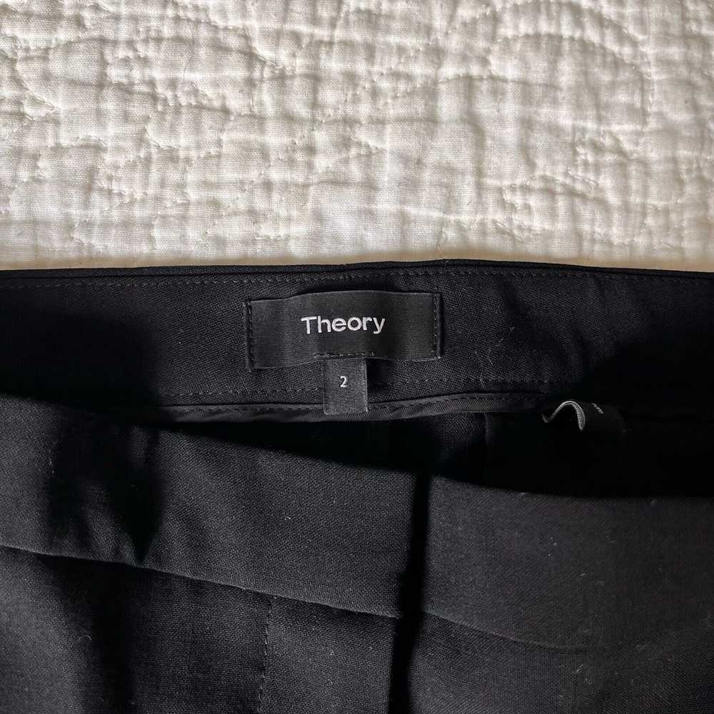 Theory Theory Womens Trousers Rosel Wool Tailored… - image 5