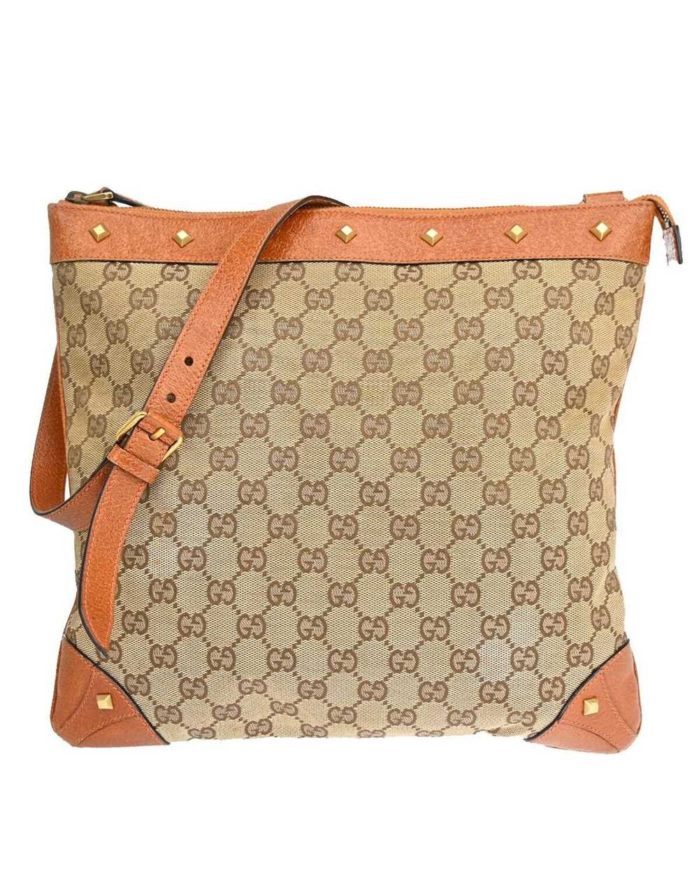 Gucci Canvas Shoulder Bag by Luxury Designer - image 1