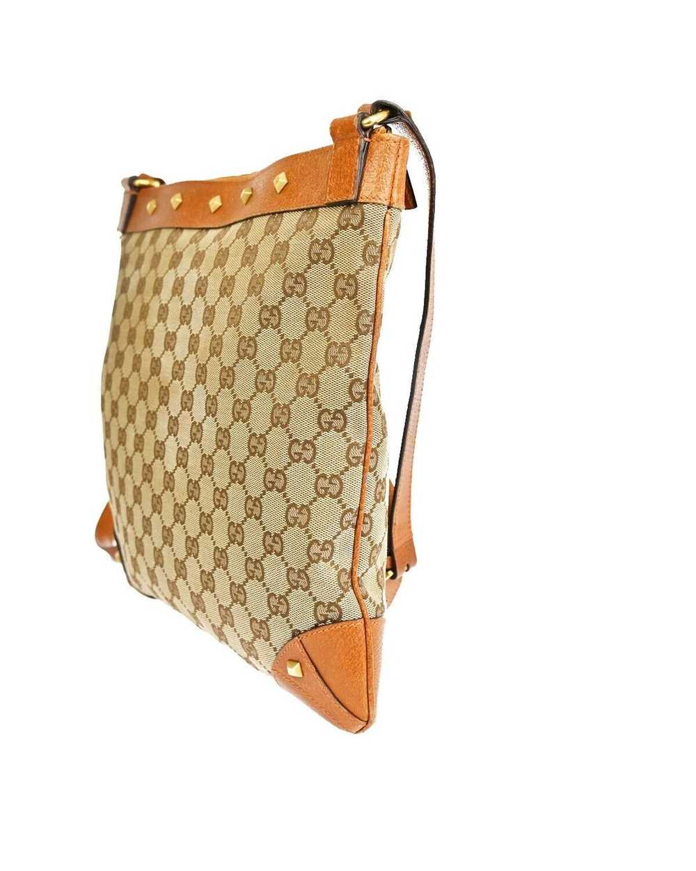 Gucci Canvas Shoulder Bag by Luxury Designer - image 4