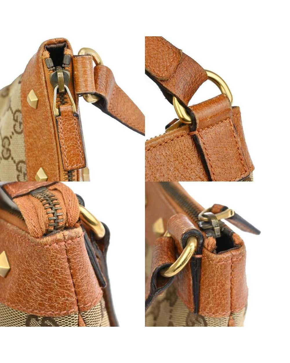 Gucci Canvas Shoulder Bag by Luxury Designer - image 9