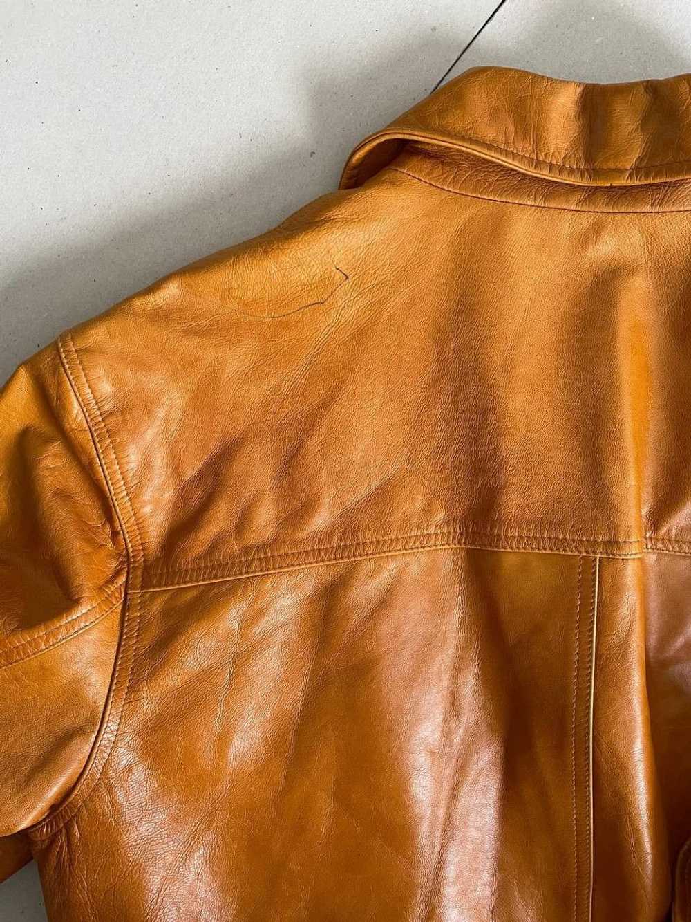 Camel Active × Leather Jacket × Vintage RARE VINT… - image 8