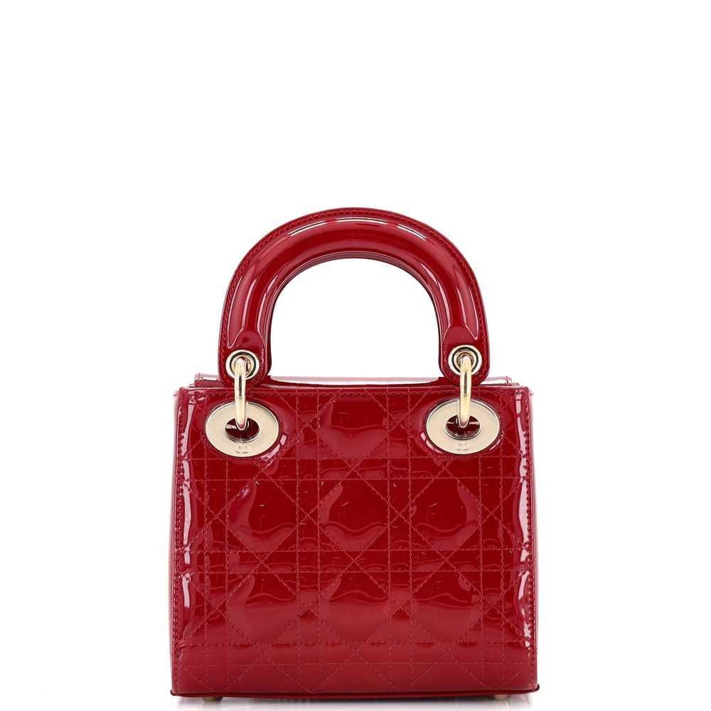 Christian Dior Lady Dior Chain Bag Cannage Quilt … - image 3