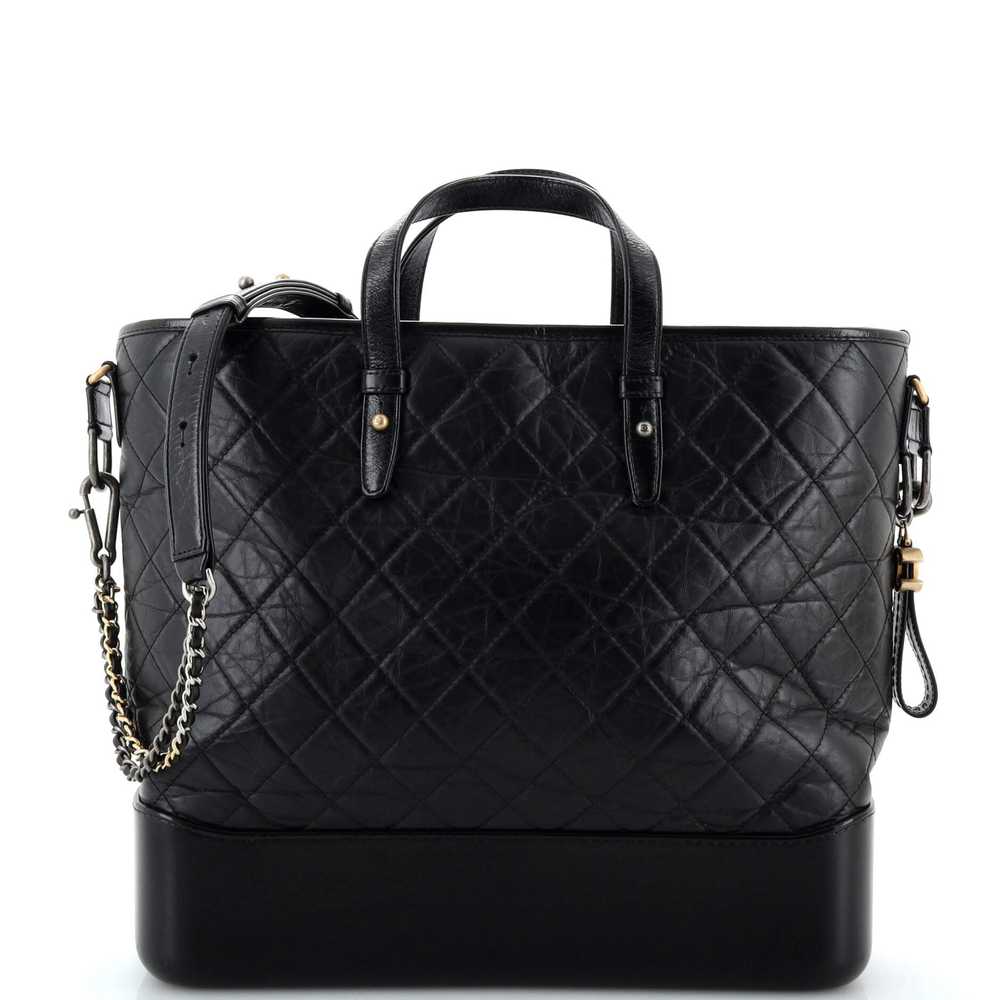 CHANEL Gabrielle Shopping Tote Quilted Calfskin L… - image 1