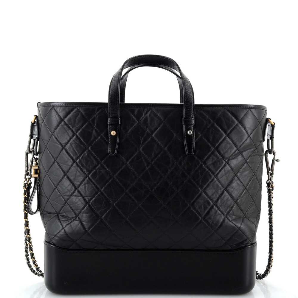 CHANEL Gabrielle Shopping Tote Quilted Calfskin L… - image 4