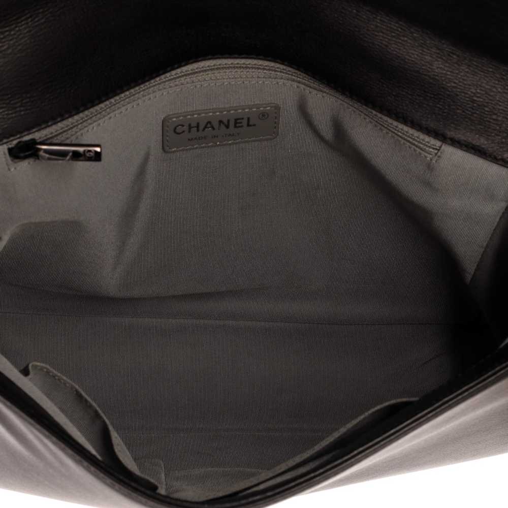 CHANEL Boy Flap Bag Quilted Calfskin Large - image 6