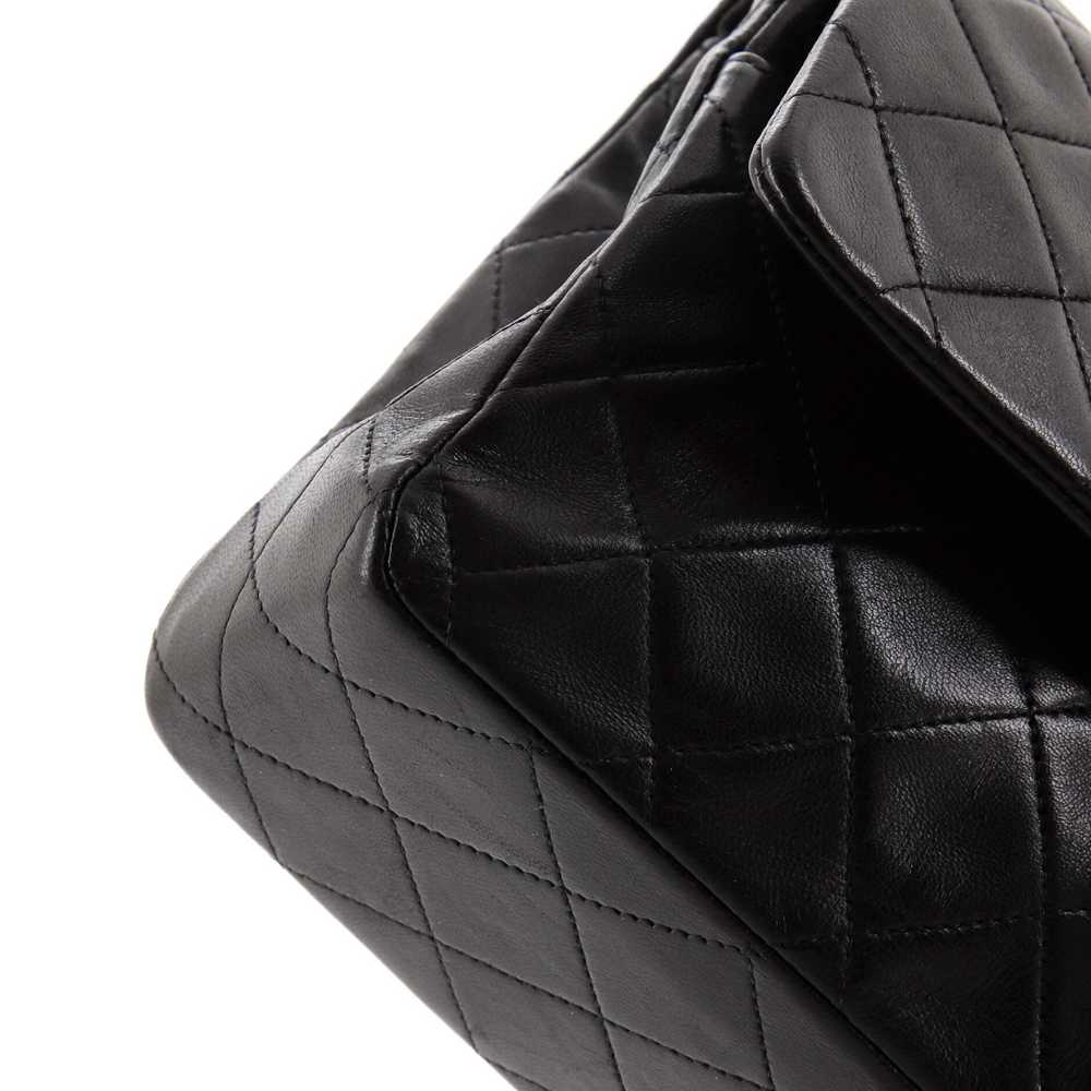 CHANEL Vintage Classic Double Flap Bag Quilted La… - image 7