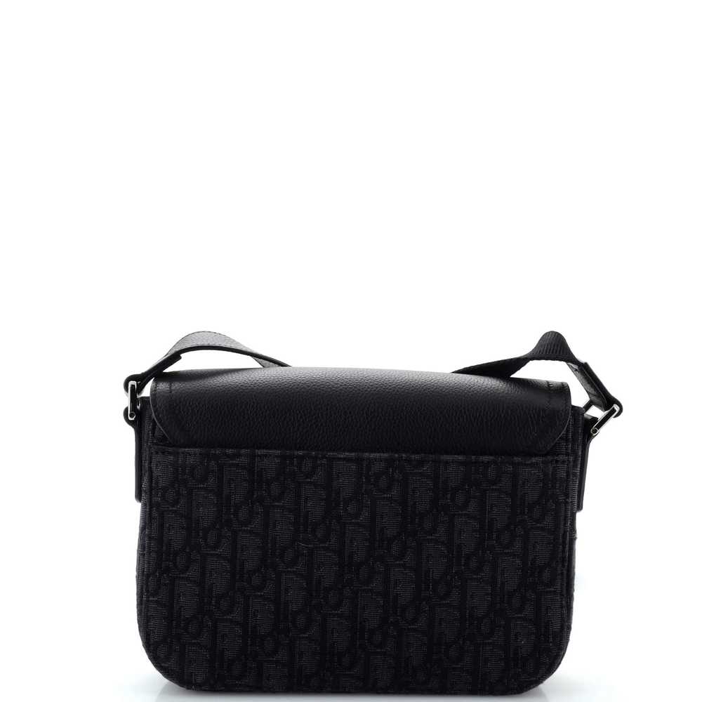 Christian Dior Saddle Buckle Flap Messenger Bag O… - image 3