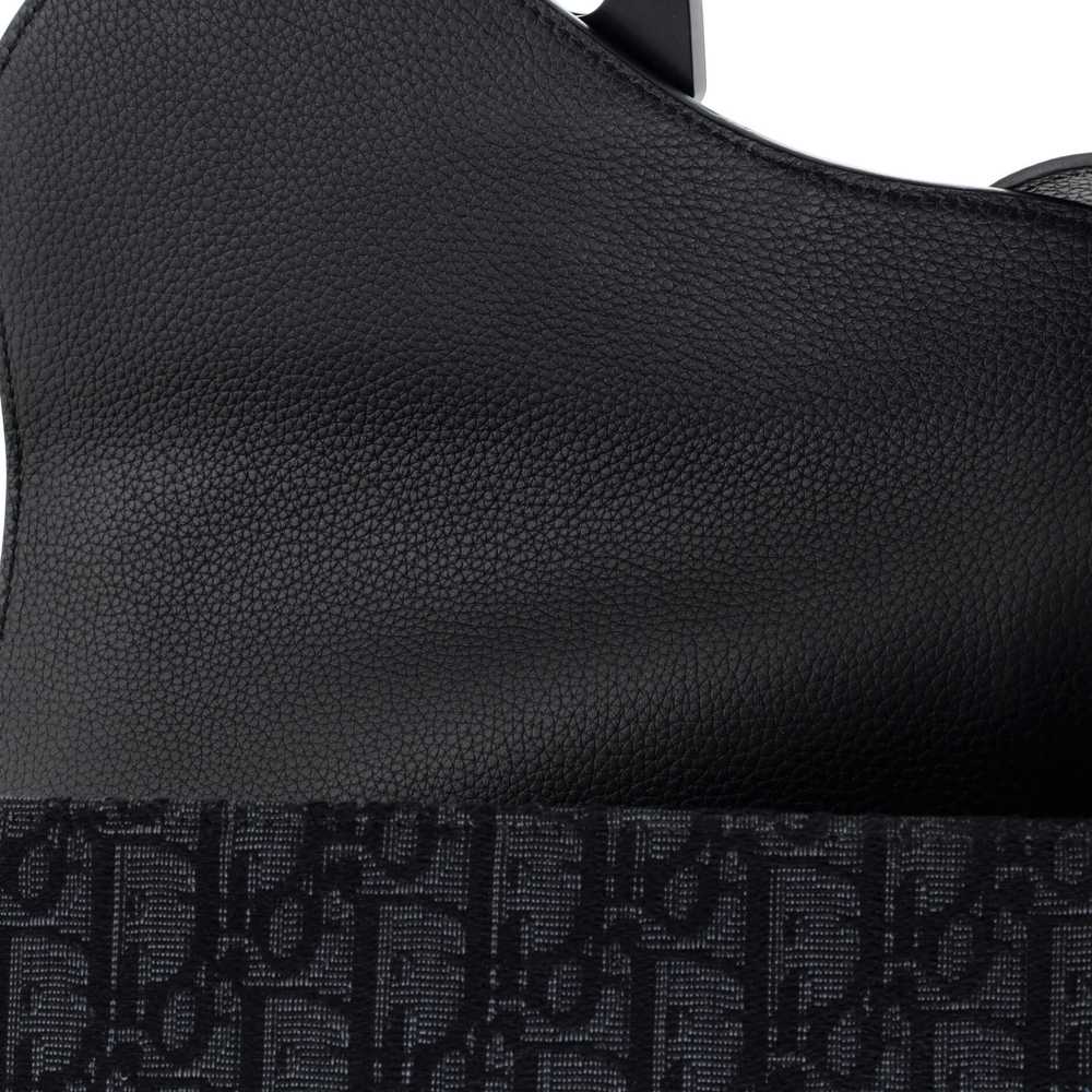 Christian Dior Saddle Buckle Flap Messenger Bag O… - image 7