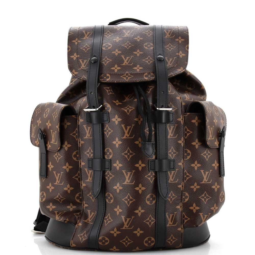 Louis Vuitton Christopher Backpack Macassar Monog… - image 1