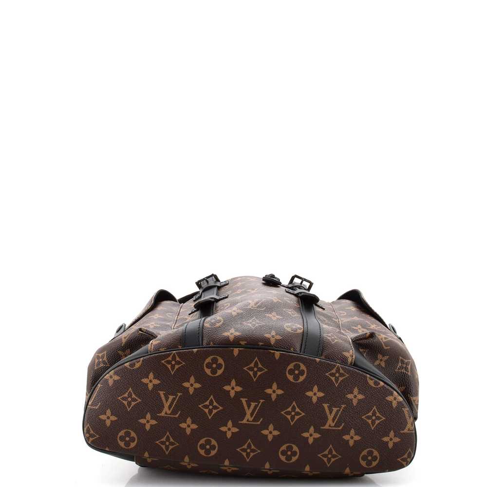 Louis Vuitton Christopher Backpack Macassar Monog… - image 4