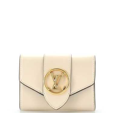 Louis Vuitton LV Pont 9 Wallet Leather Compact - image 1