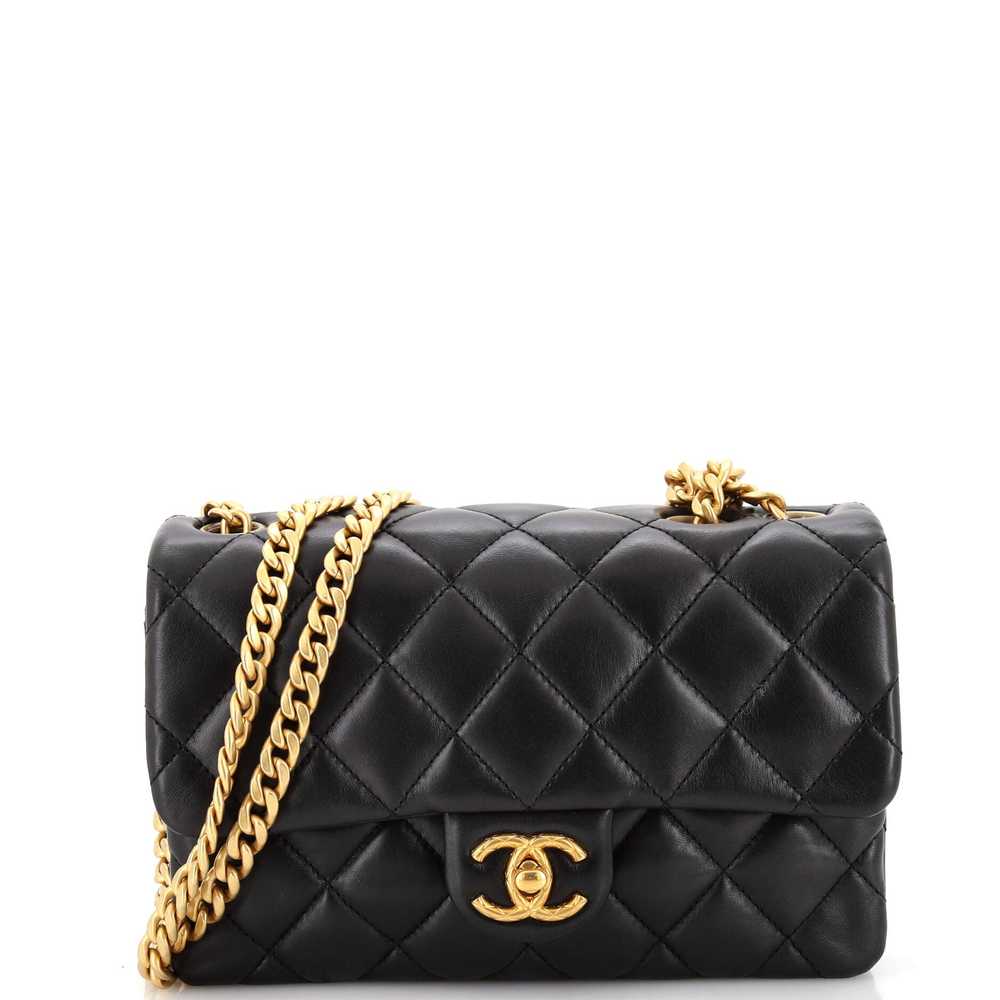 CHANEL All Slide Long Flap Bag Quilted Lambskin S… - image 1