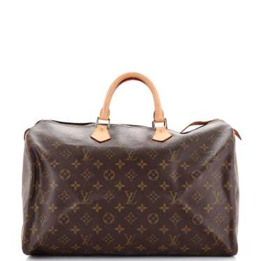 Louis Vuitton Speedy Handbag Monogram Canvas 40 - image 1