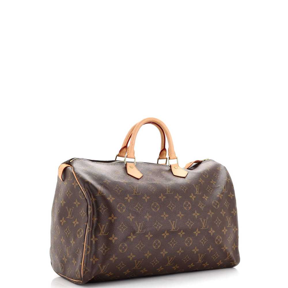 Louis Vuitton Speedy Handbag Monogram Canvas 40 - image 2
