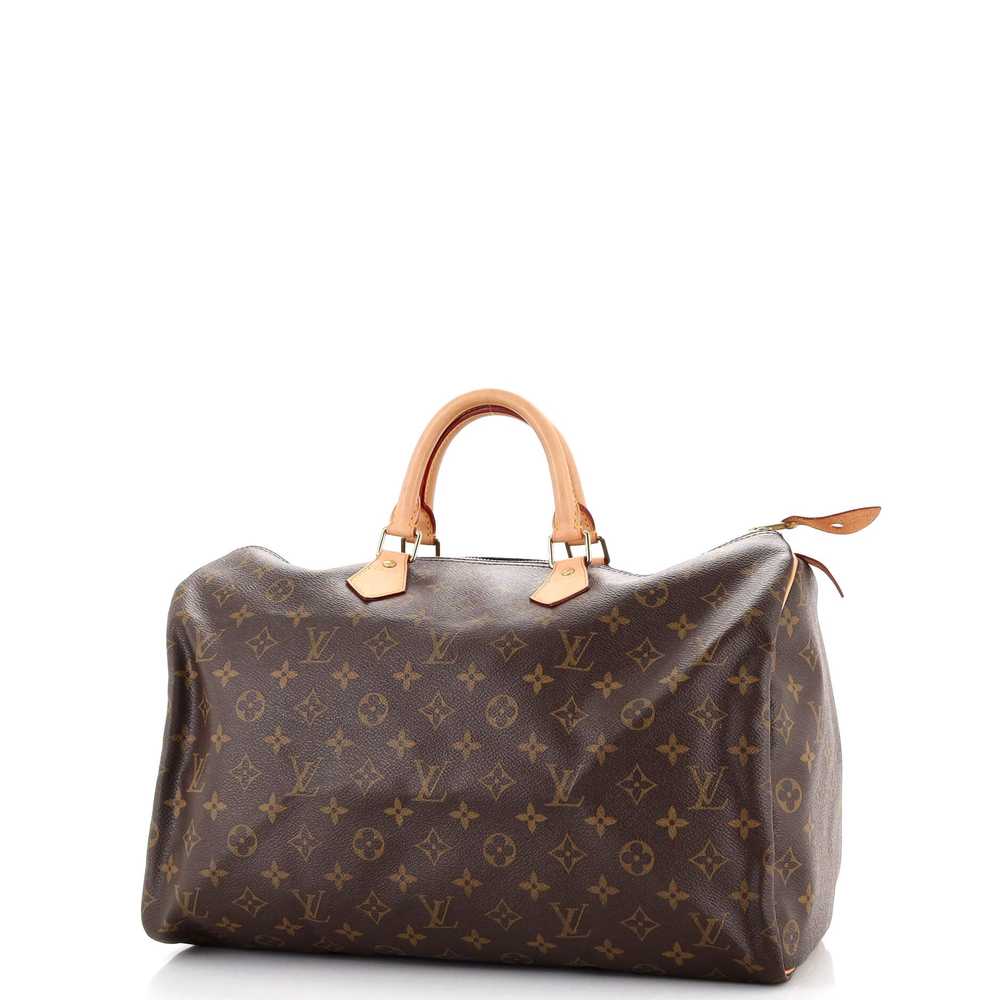 Louis Vuitton Speedy Handbag Monogram Canvas 40 - image 3