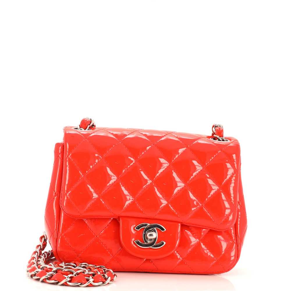 CHANEL Square Classic Single Flap Bag Quilted Pat… - image 1