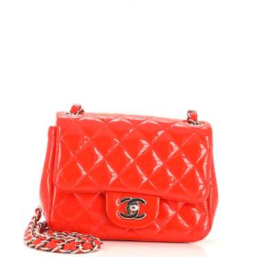 CHANEL Square Classic Single Flap Bag Quilted Pat… - image 1