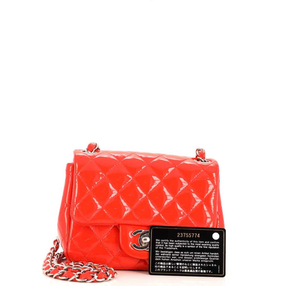 CHANEL Square Classic Single Flap Bag Quilted Pat… - image 2