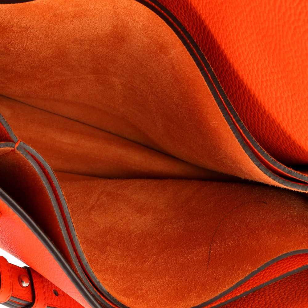 GUCCI Jackie Soft Flap Shoulder Bag Leather - image 5