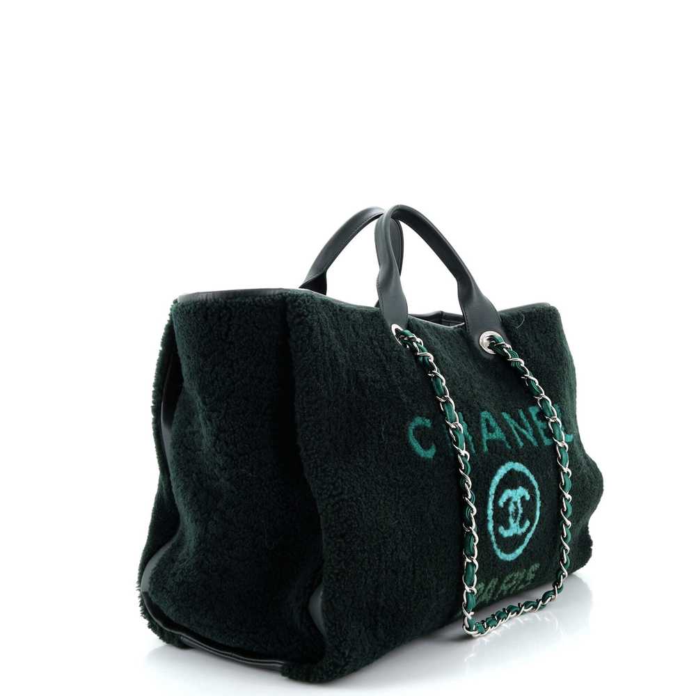 CHANEL Deauville Tote Shearling Large - image 3