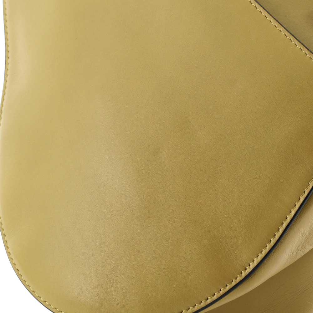 Christian Dior Saddle Handbag Leather Medium - image 7