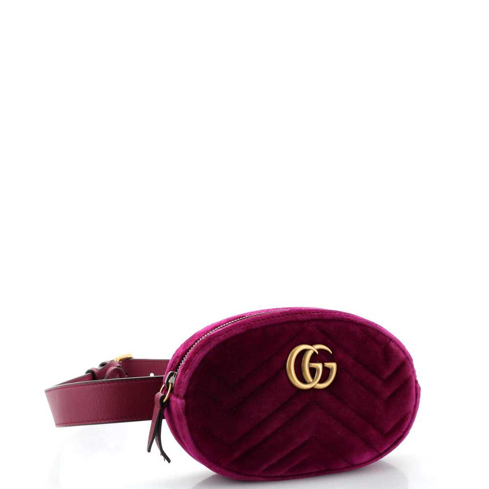 GUCCI GG Marmont Belt Bag Embellished Matelasse V… - image 2