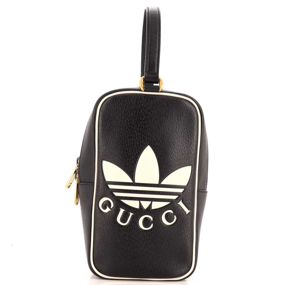 GUCCI x adidas Top Handle Bag Leather Mini - image 1
