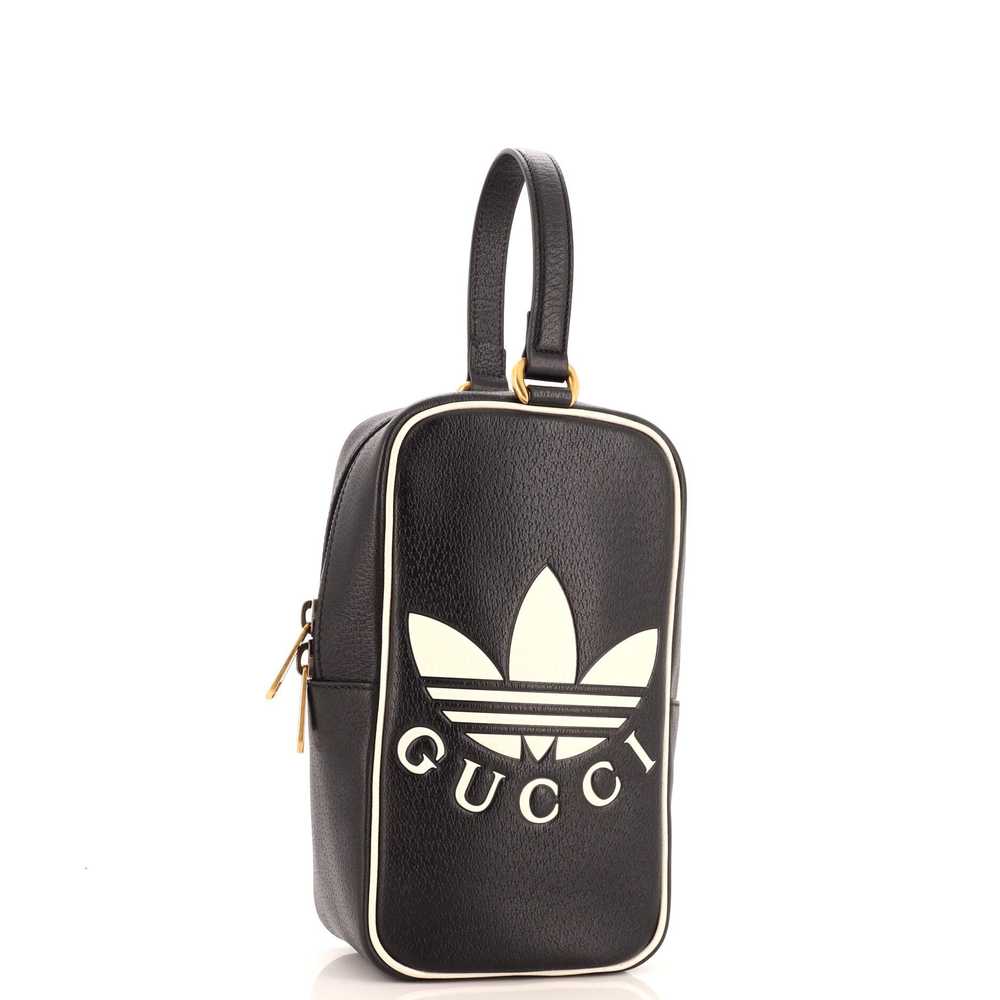 GUCCI x adidas Top Handle Bag Leather Mini - image 2