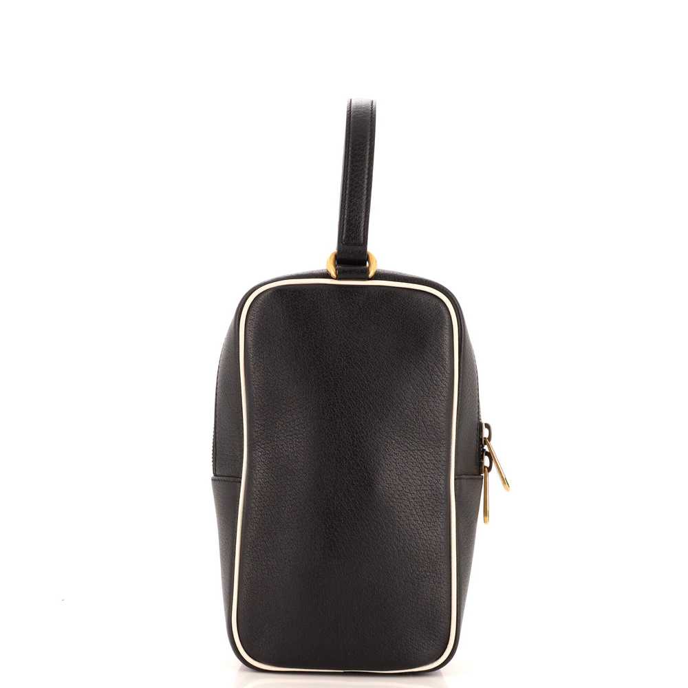 GUCCI x adidas Top Handle Bag Leather Mini - image 3