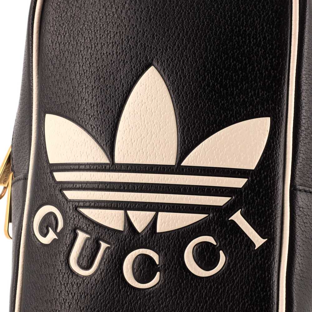 GUCCI x adidas Top Handle Bag Leather Mini - image 6