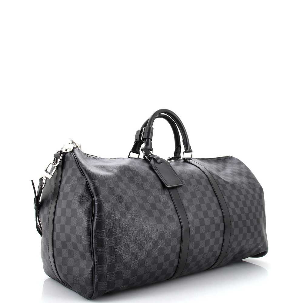 Louis Vuitton Keepall Bandouliere Bag Damier Grap… - image 2
