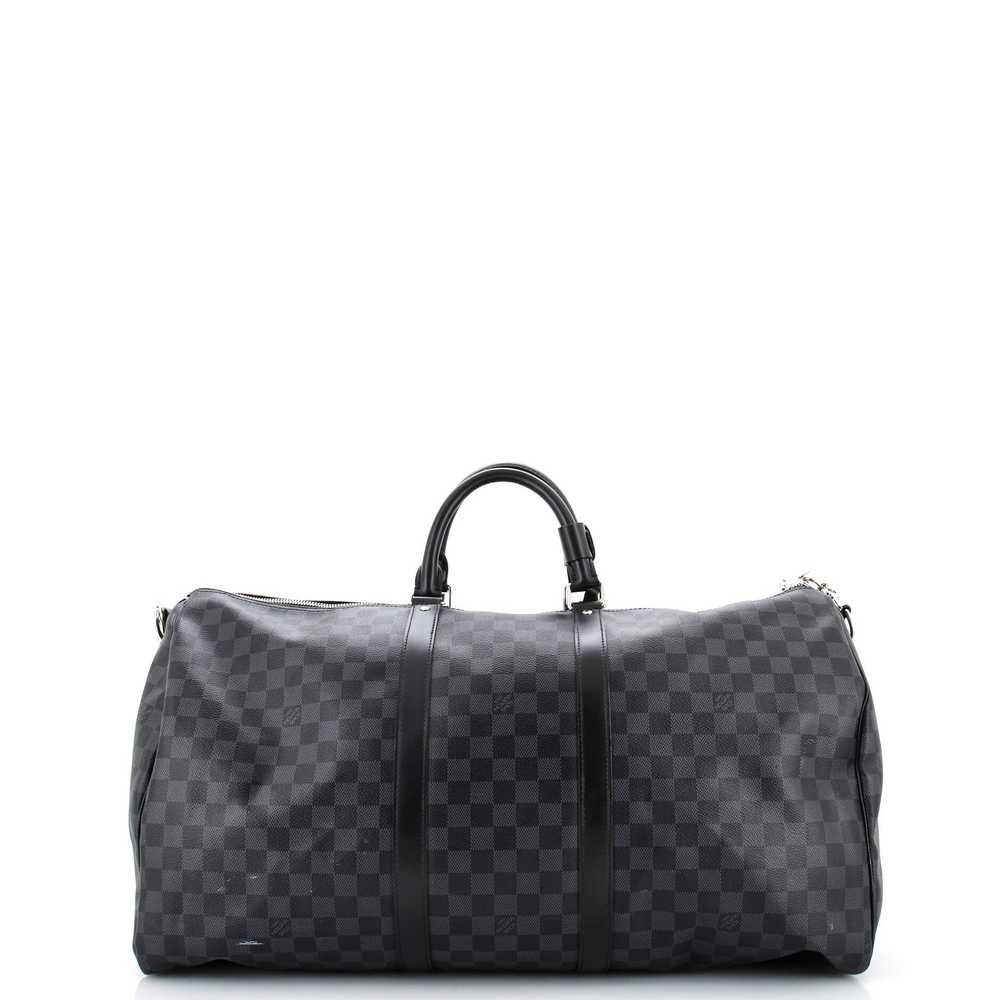 Louis Vuitton Keepall Bandouliere Bag Damier Grap… - image 3