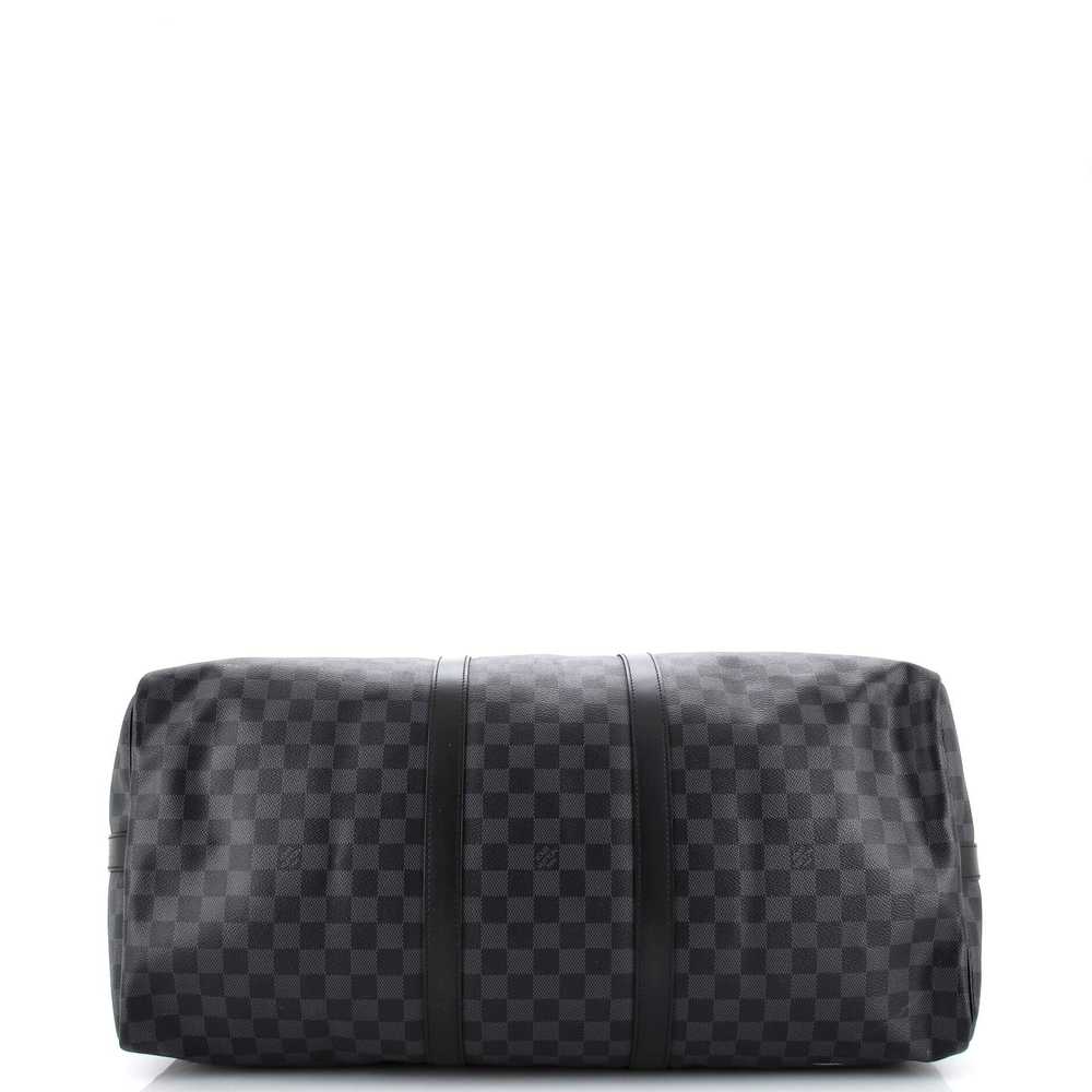 Louis Vuitton Keepall Bandouliere Bag Damier Grap… - image 4