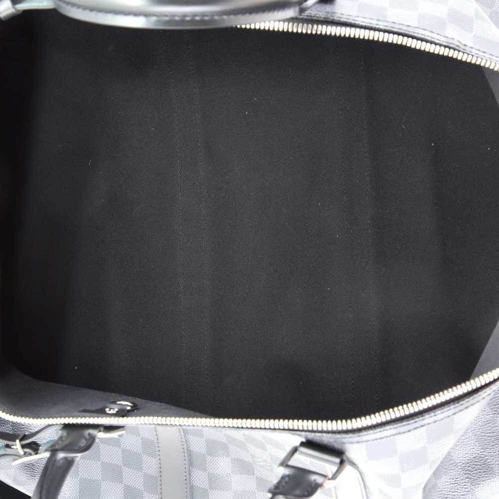 Louis Vuitton Keepall Bandouliere Bag Damier Grap… - image 5