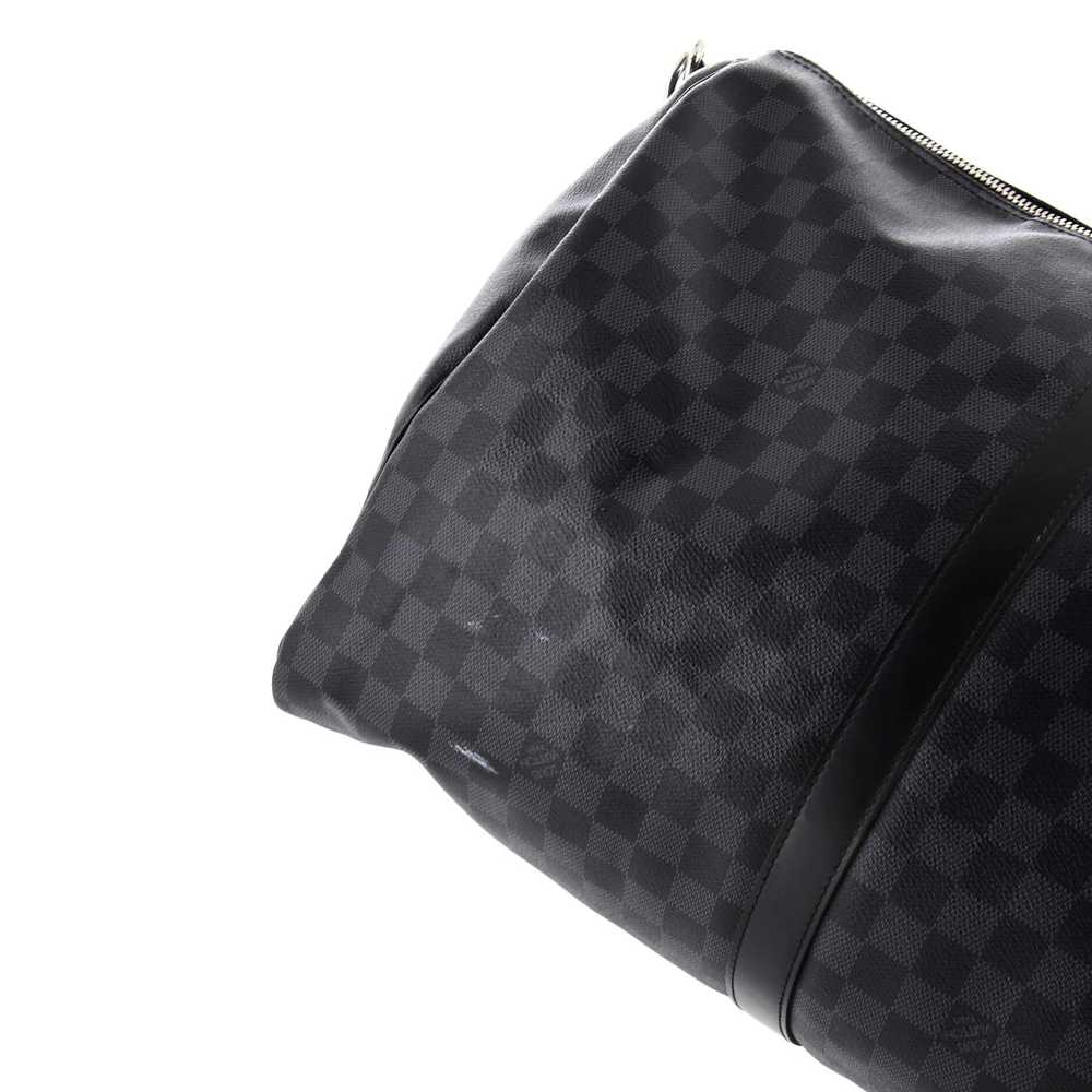 Louis Vuitton Keepall Bandouliere Bag Damier Grap… - image 6