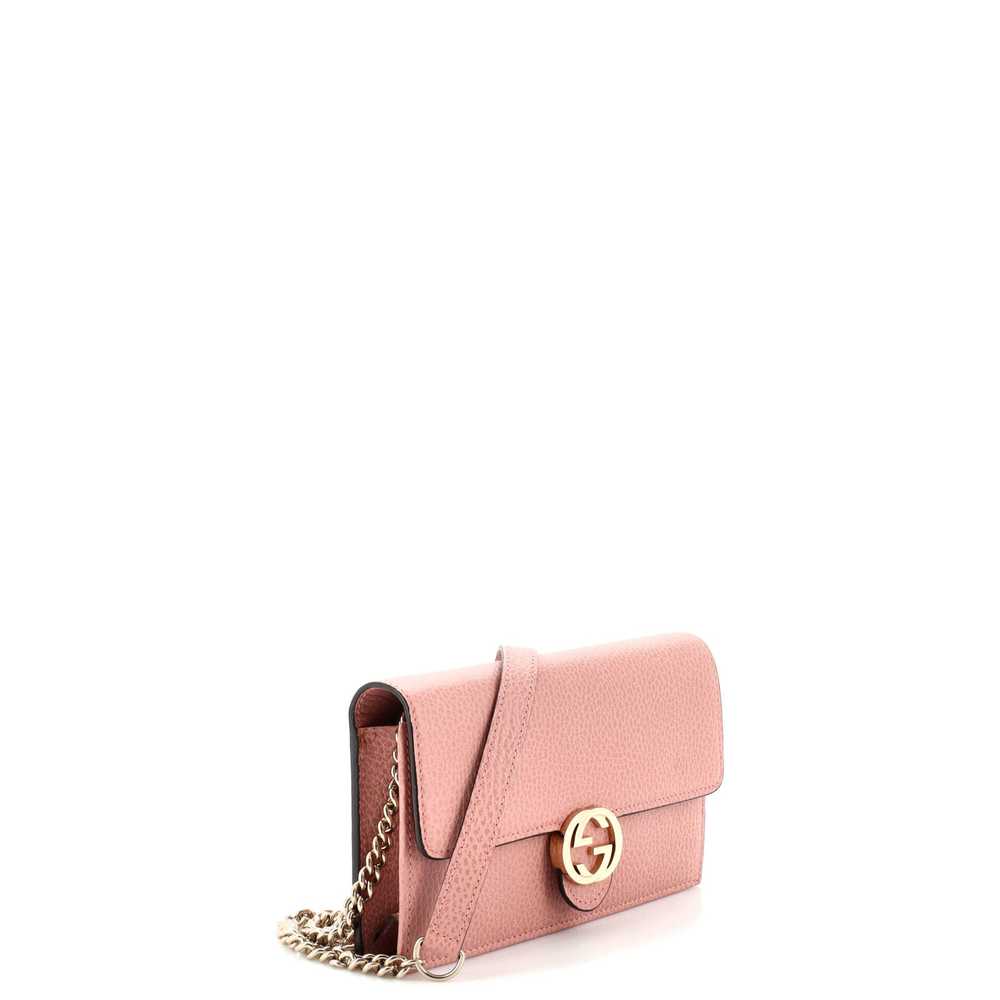 GUCCI Interlocking Wallet on Chain (Outlet) Leath… - image 2
