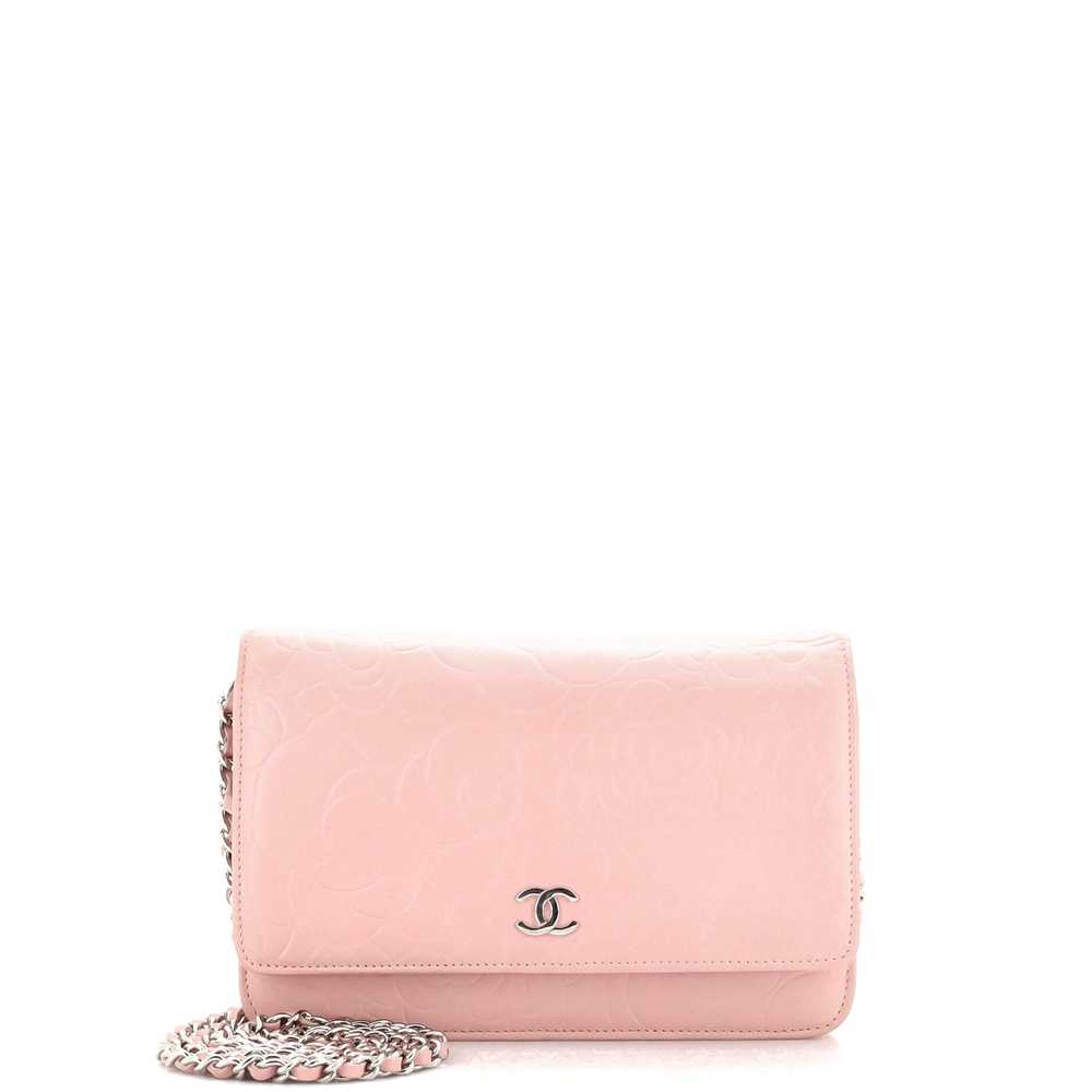 CHANEL Wallet on Chain Camellia Lambskin - image 1