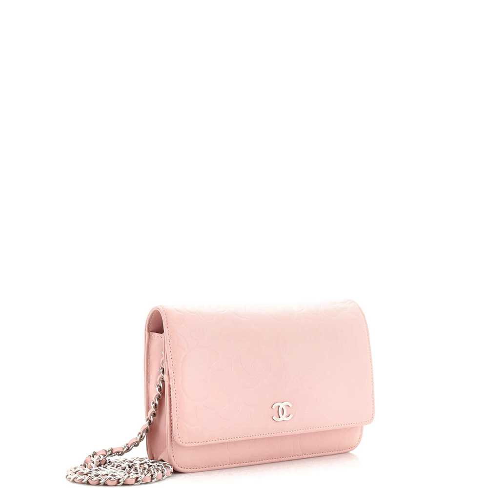 CHANEL Wallet on Chain Camellia Lambskin - image 2