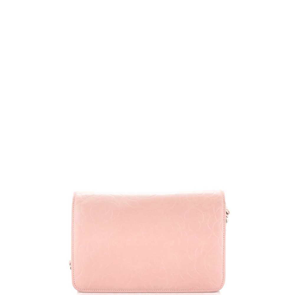 CHANEL Wallet on Chain Camellia Lambskin - image 3