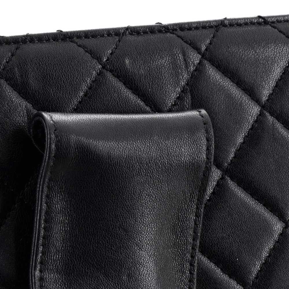 CHANEL Beauty Lock Clutch Quilted Sheepskin - image 9