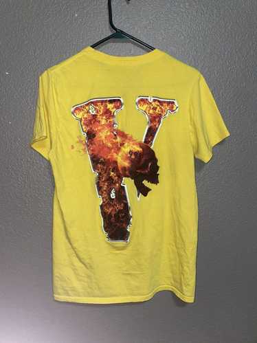 Juice 2024 Wrld X Vlone Inferno Tee Yellow