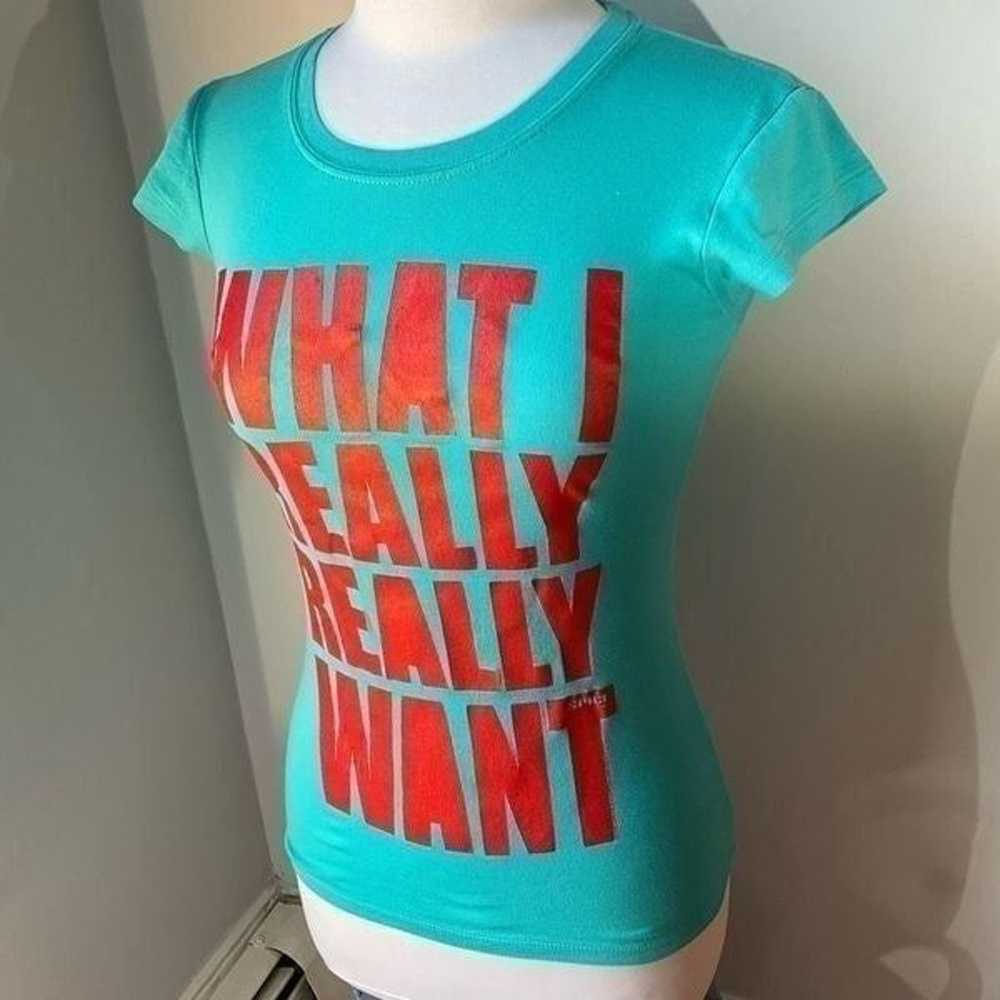 Spice Girls Fitted Tee What I Really Really Want”… - image 5